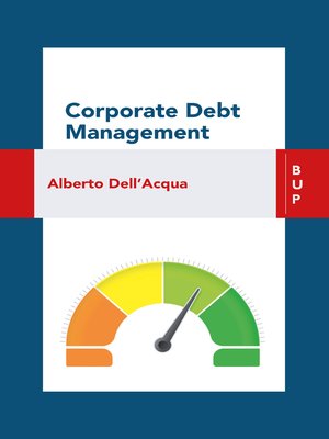 cover image of Corporate Debt Management